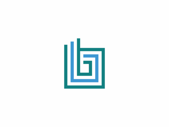 Download Initial Letter B Logo Geometric Line - Premium Bundle