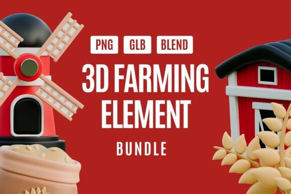 Download 3D Agriculture Tools Collection - Premium Resources